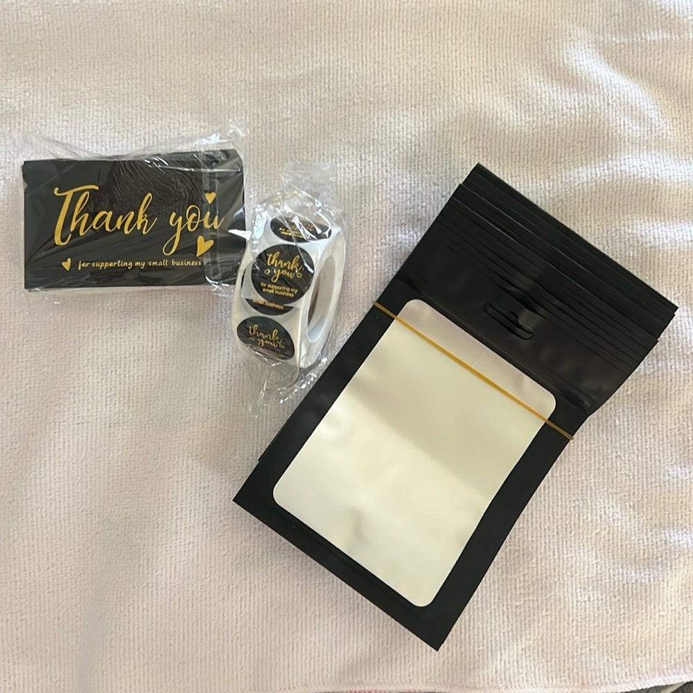 Thank You Sticker / Cards / Pouch